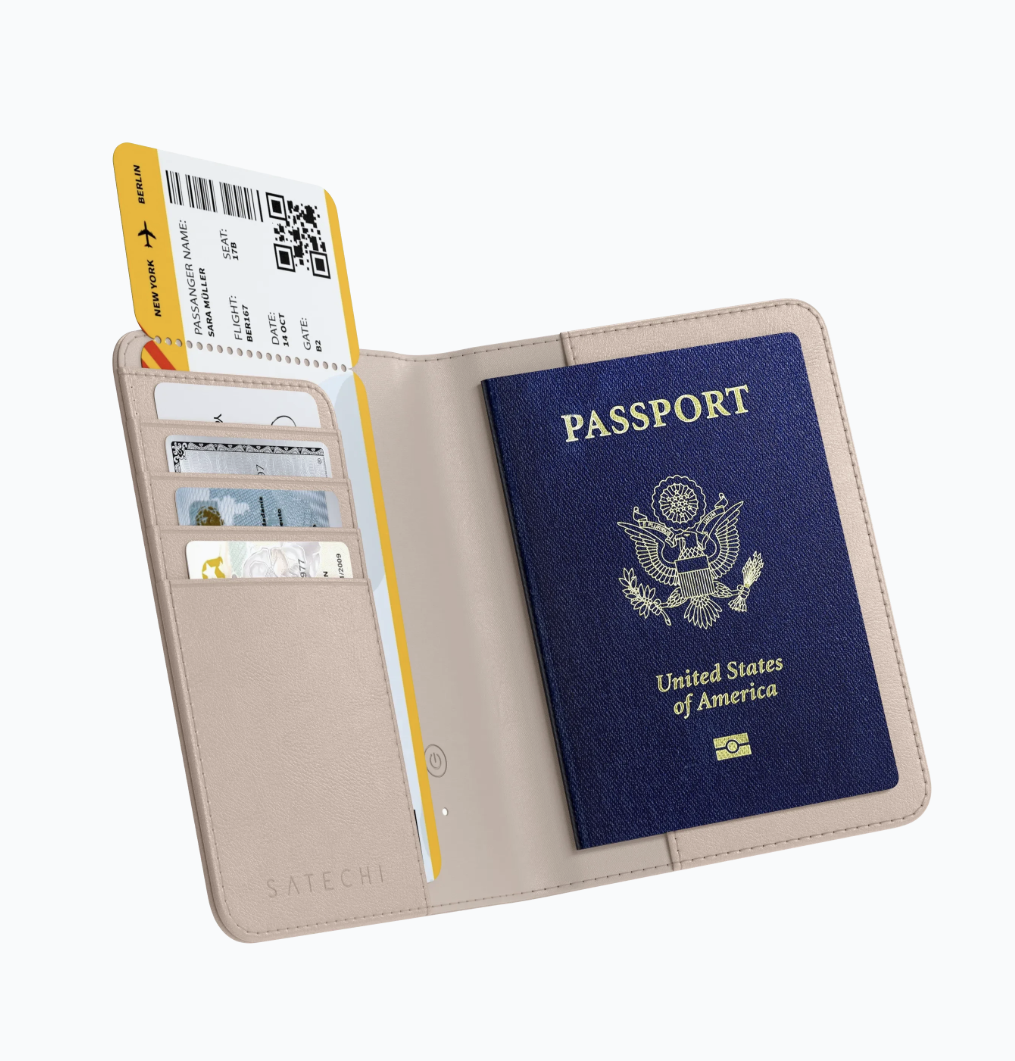 Vegan-Leather Passport Finder